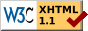 [Valid XHTML 1.1]