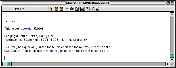MPW Shell Run MPW_Perl Window